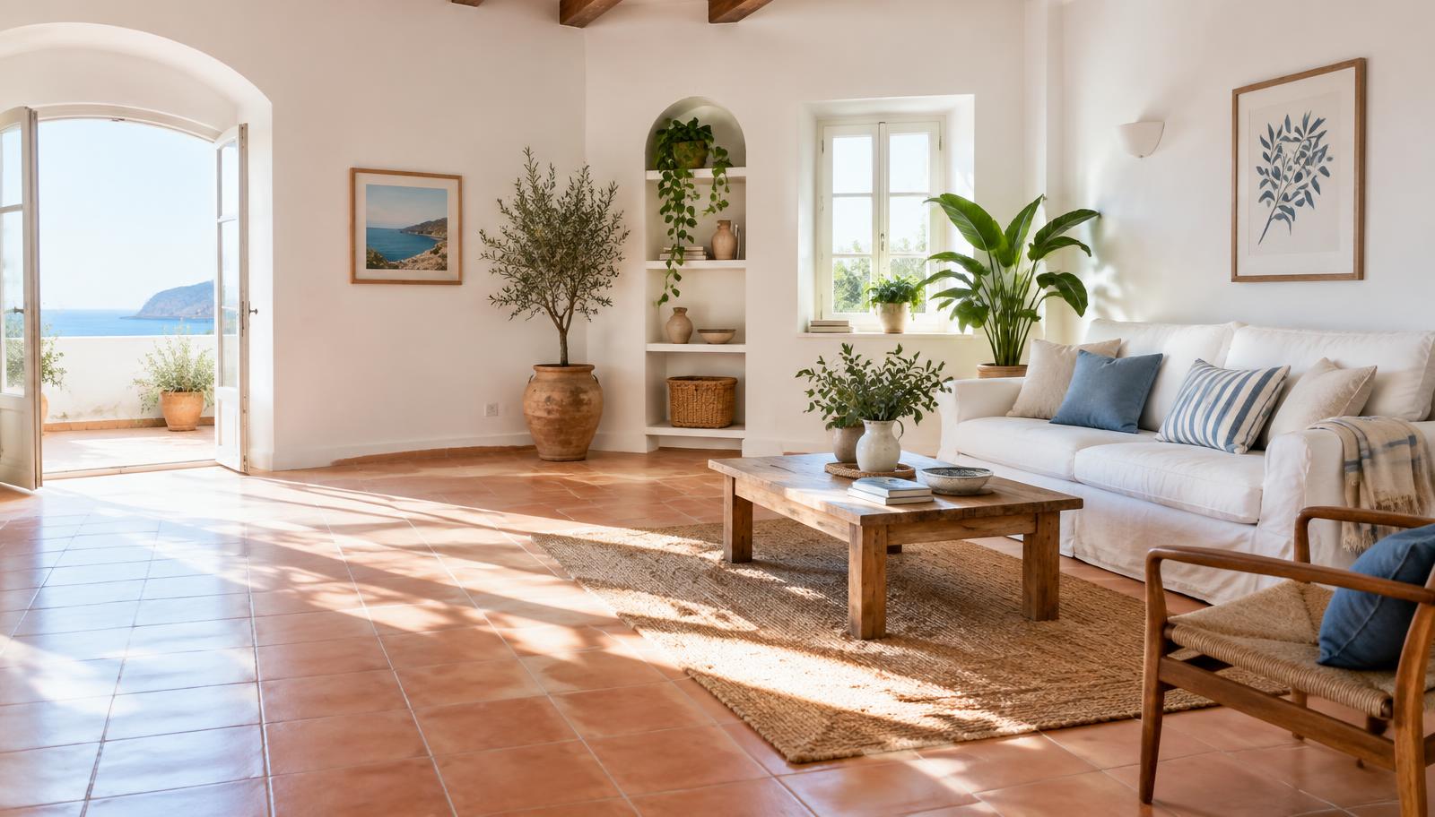 Salón luminoso